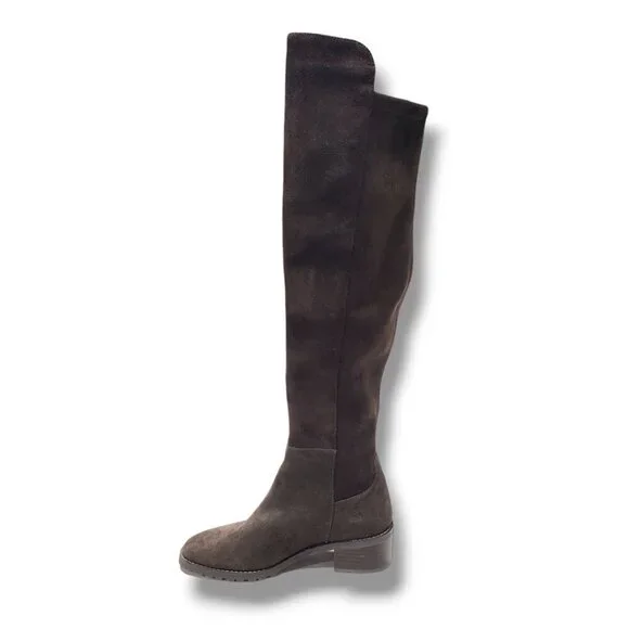 Blondo Sierra Over the Knee Boot Womens 5.5‎ Brown Waterproof Suede